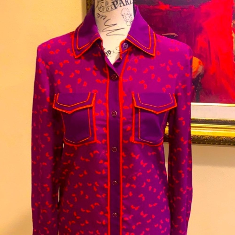 Tory Burch Silk Top - New Without Tags